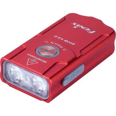Кишеньковий ліхтар-брелок Fenix E03R V2.0 500лм (Червоний)