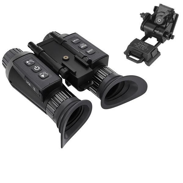 Бинокль ночного видения NV8300 Super Light 4K HD 36MP 3D (до 500м) + крепление Wilcox L4G24 (металл)