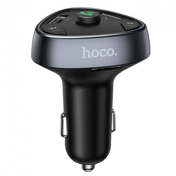 Автомобильный FM-модулятор Hoco E51 + Bluetooth (2USB+PD)
