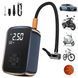 Насос аккумуляторный цифровой AIR Pump PPAP-006 Type-C с фонариком и переходниками