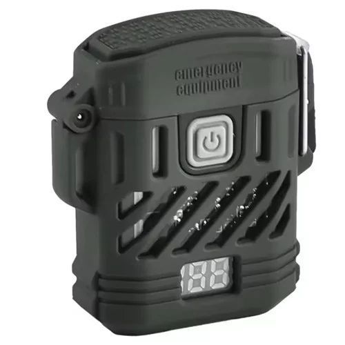 Ліхтар запальничка Multifunctional D53-2LED Box LCD TypeC (3+1 режим)