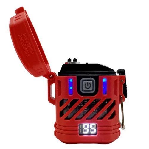 Ліхтар запальничка Multifunctional D53-2LED Box LCD TypeC (3+1 режим)