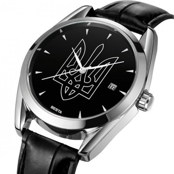 Мужские наручные часы Besta Tryzub Leather