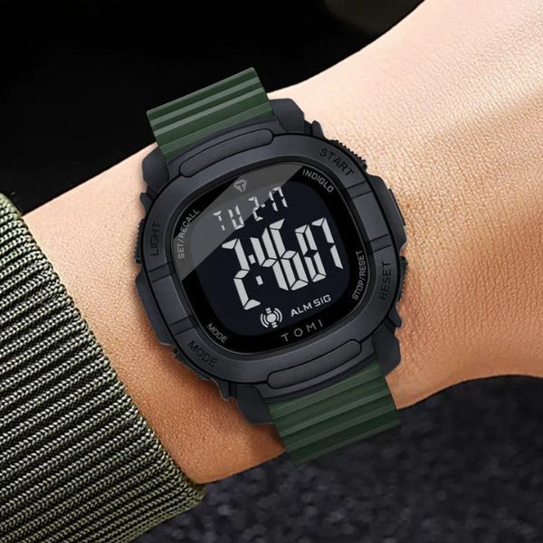Годинник чоловічий тактичні Tomi Legion Green