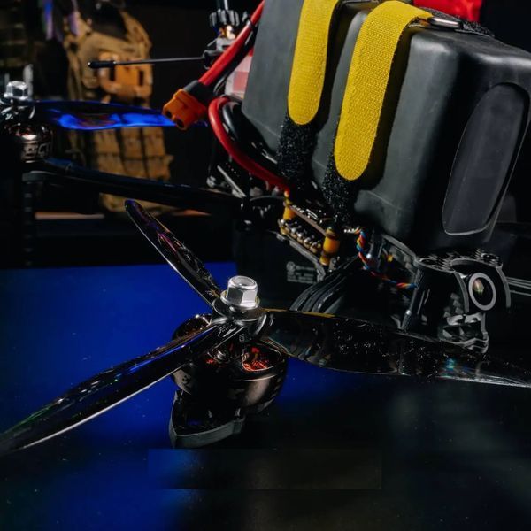 Квадрокоптер дрон FPV Steel bird 7 дюймовий розмір (18 хв. польоту) до 14 км