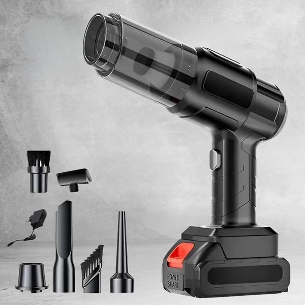 Автомобільний пилосос Vacuum Cleaner ST-6631 з 5 насадками