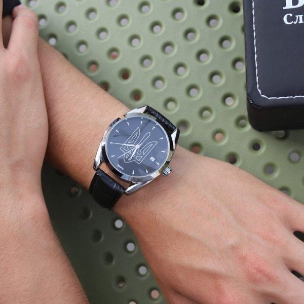Мужские наручные часы Besta Tryzub Leather