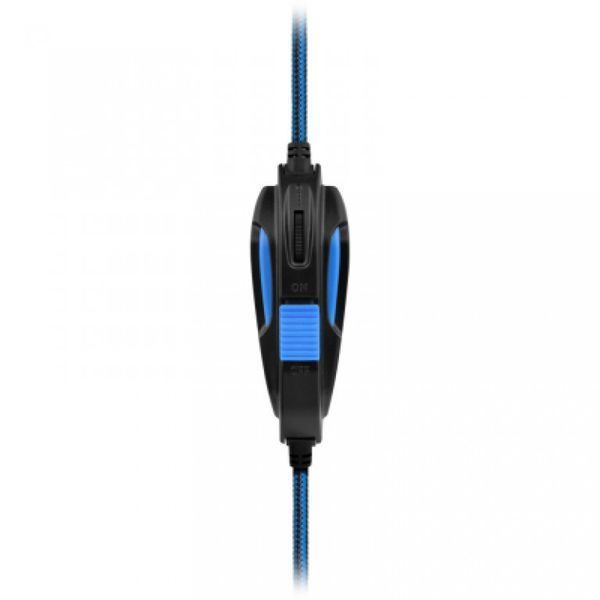 Игровые наушники Defender Warhead G-390 LED (Black-blue)