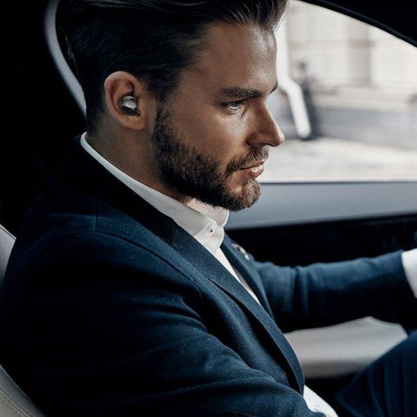 Bluetooth стерео гарнітура Hoco ES52 з кейсом (Чорна)