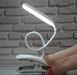 Настільна лампа Remax RT-E195 White + сенсор + прищіпка + microUSB + 3 режими світіння
