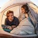 Туристический спальный мешок Naturehike M400 (до -18C) Справа молния (R) Серый