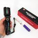 Ручний ліхтар W515-TG zoom + LCD + Type-C + PowerBank + 1х18650 (26650) 5 режимів