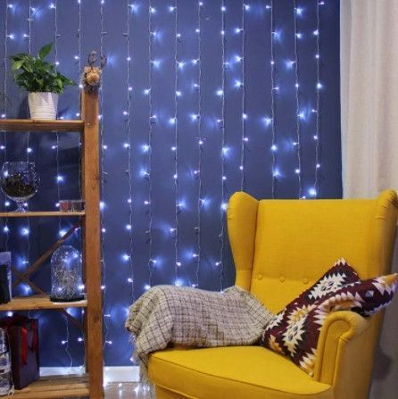 Світлодіодна гірлянда Штора 3х3м 400 LED Синій