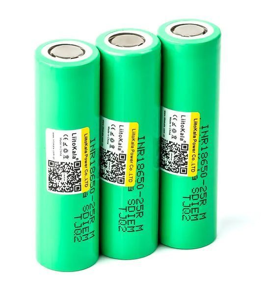 Акумулятор LiitoKala Lii-25R 18650 2500mah (Зелений)