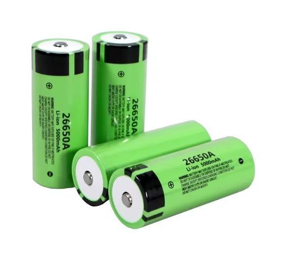 Акумулятор 26650 VariCore Li-ion 5000 mAh 3/7V (26650A) JT 20A високотоковий Зелений