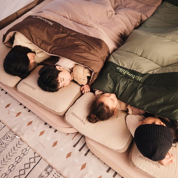 Спальний мішок двомісний Naturehike CNK2300019 Коричневий