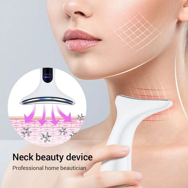 Микротоковый массажер Neck Beauty Device для шеи и лица