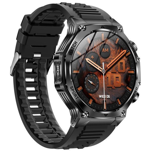 Умные смарт часы Smart Surf X Pro Black Rubber (2 ремешка) Черный
