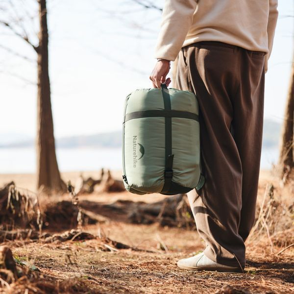 Спальний мішок двомісний Naturehike CNK2300019 Коричневий