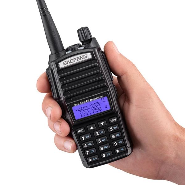 Портативная рация Baofeng UV-82 5W Li-ion UHF/VHF (Черный)