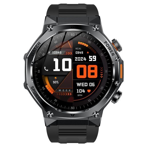 Умные смарт часы Smart Surf X Pro Black Rubber (2 ремешка) Черный