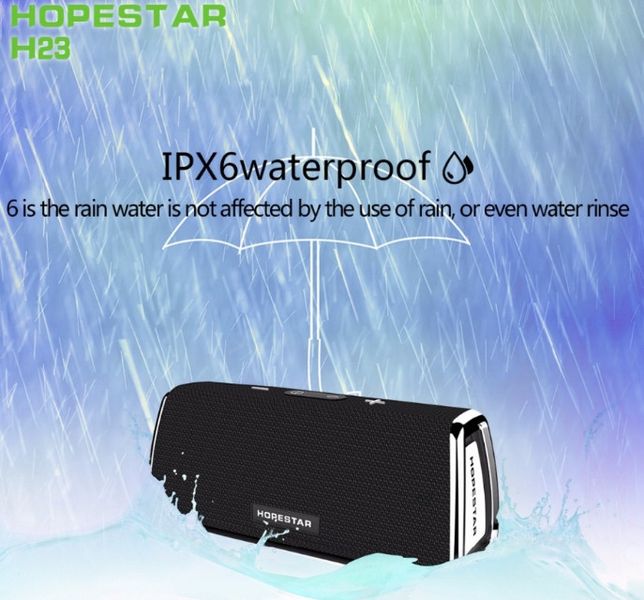 Портативная Bluetooth колонка Hopestar H23 Back