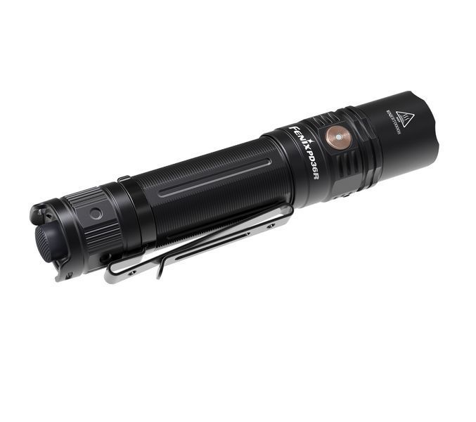 Ручний тактичний ліхтар Fenix PD36R 1600лм USB type-C (Чорний)