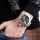 Мужские спортивные наручные часы Skmei 1515 Серебристый