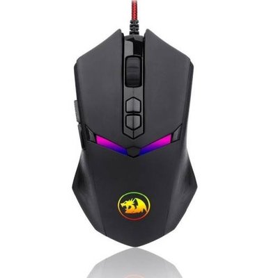 Ігрова миша RedragoN Nemeanlion 2 (M602-1) RGB (7200dpi) 6 кнопок Чорна