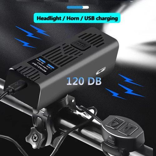 Вело ліхтар (дзвінок) MT-007-T6 microUSB + виносна кнопка (3 режими + 5 режимів)
