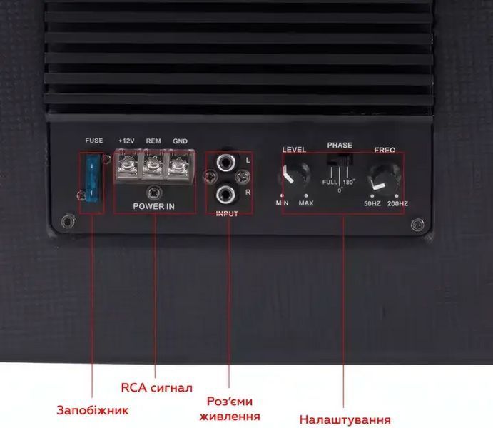 Сабвуфер автомобильный Carwals Sound K-12 12'' 150-700w