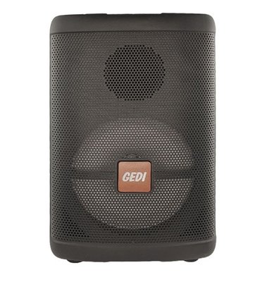 Колонка Big Gedi 892 bluetooth + мікрофон (248х210х386) USB/MP3/FM/BT/TWS black