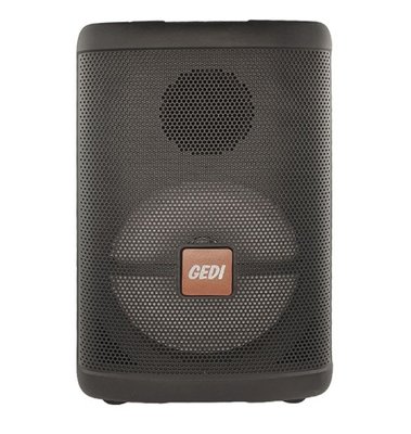 Колонка Big Gedi 892 bluetooth + микрофон (248х210х386) USB/MP3/FM/BT/TWS black