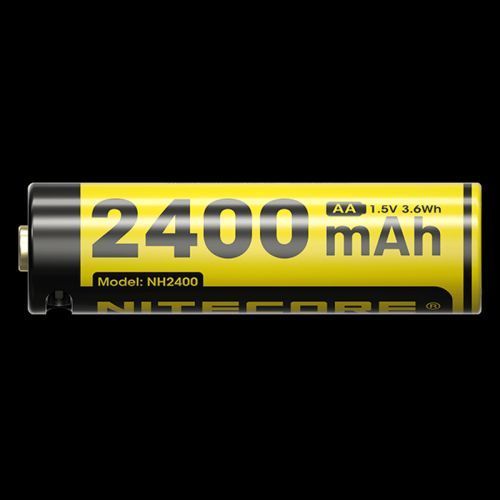 Комплект акумуляторів Li-Ion AA Nitecore NH2400 1.5V 2400mAh USB Type-C захищений (2 шт.)