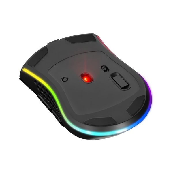 Беспроводная игровая мышь Defender Warlock GM-709L RGB (2400dpi) 8-кнопок Черная