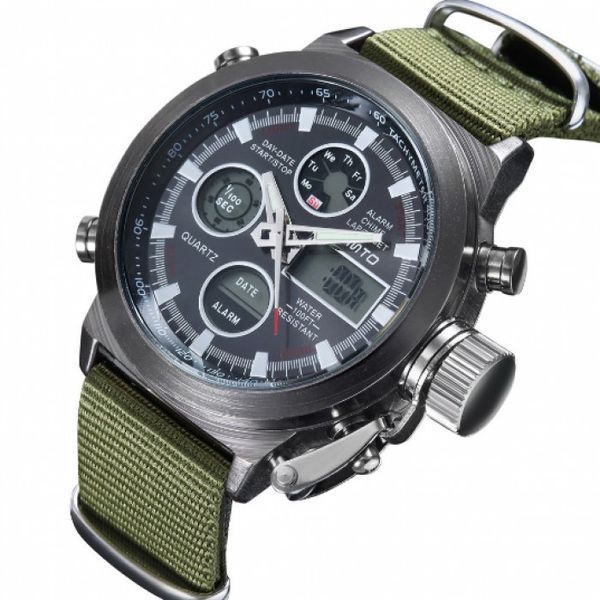 Мужские часы AMST Mountain Green