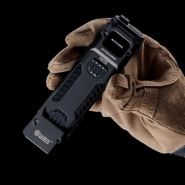 Сверхмощный мини фонарь Nitecore EDC29 USB-C OLED дисплей 6500лм 400м (7 режимов)