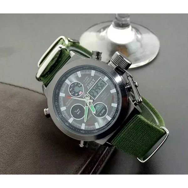 Мужские часы AMST Mountain Green