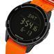 Годинник чоловічий водостійкий тактичний North Edge Alps Special Orange з компасом (2 ремінці)