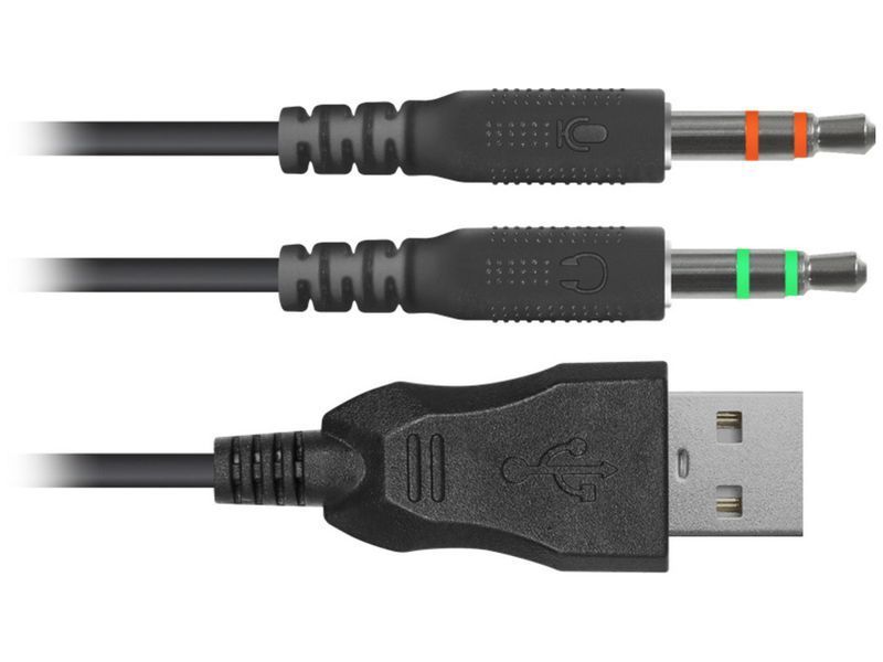 Игровые наушники Defender Dexter RGB 2.2м (Черный)