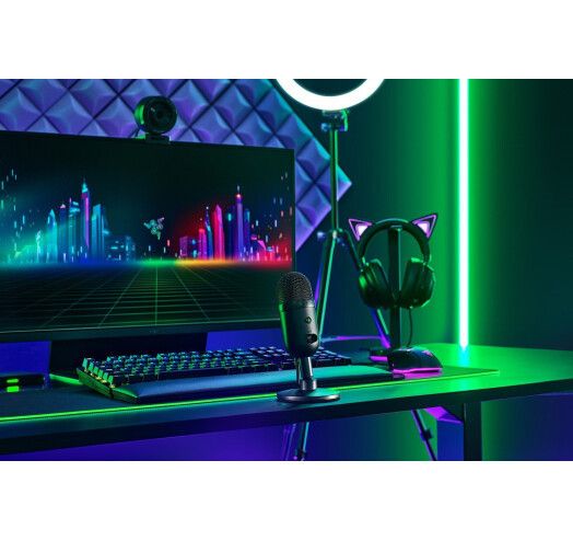 Микрофон для подкастов Razer Seiren V2 X (Черный)