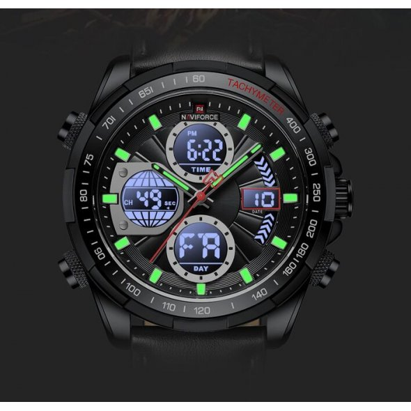 Мужские наручные часы Naviforce Fly (Black)