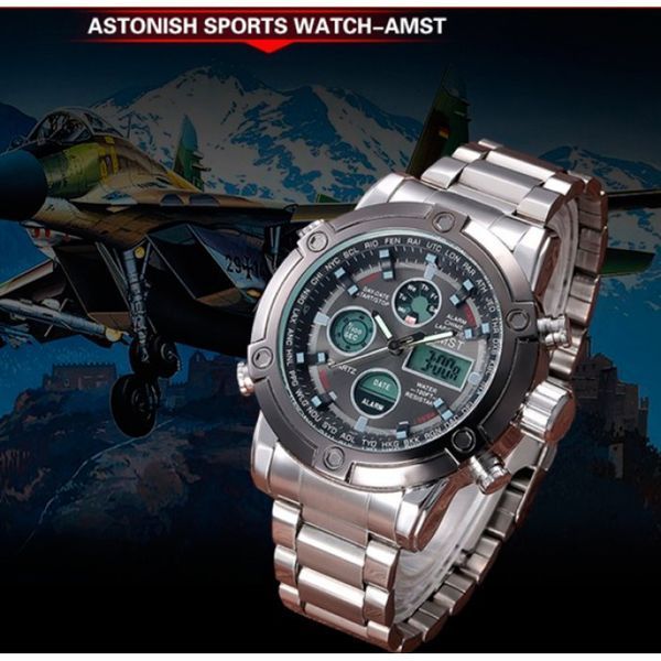 Мужские часы AMST Mountain Steel