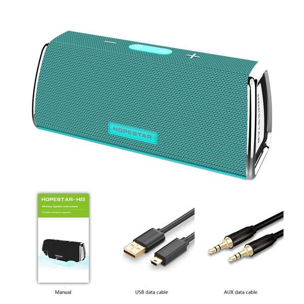 Портативная Bluetooth колонка Hopestar H23 Green