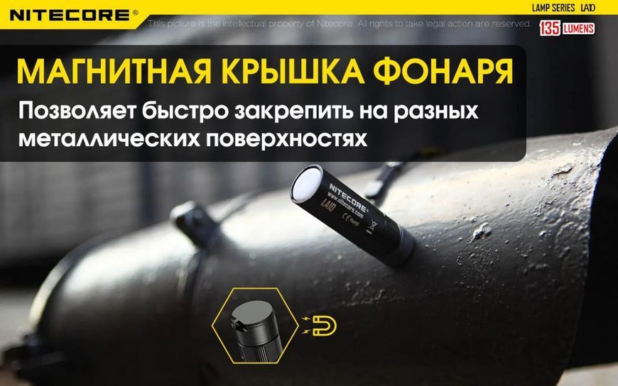 Портативный кемпинговый фонарь Nitecore LA10