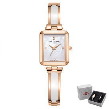 Подарочный набор Lee Cooper Romantic Set (часы + браслет + фирменная коробочка)