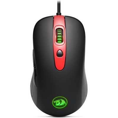Ігрова миша Redragon Gerderus M703 (7200dpi) підсвічування 7 кнопок (Чорно-червоне)
