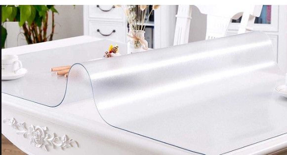 Силіконова скатертину М'яке скло Soft Glass Покриття для меблів 2.5х1.0м (товщина 1.0 мм) Матова