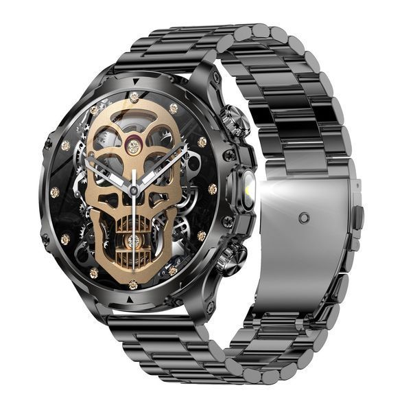 Умные смарт часы Smart Turbo Power Steel (2 ремешка)