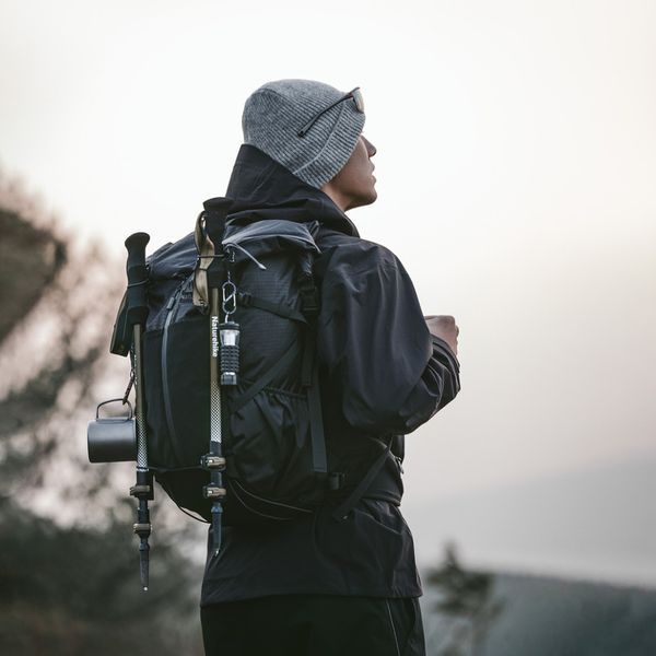 Рюкзак туристичний Naturehike CNK2300016 30+5л Коричневий